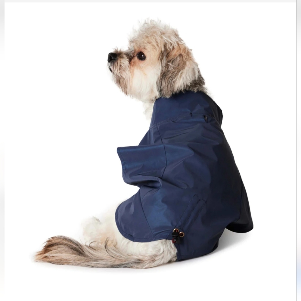XS NWOT dog reflective raincoat